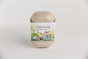 Paw Pods Biodegradable Pet Burial Pod with Seeded Leaf